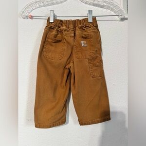 Kids Carhartt  Brown Cargo Pants